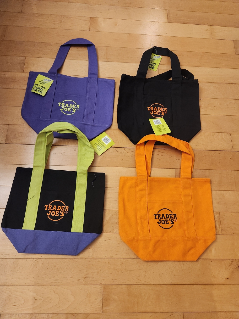 Canvas Tote Bag - Multiple Colors
